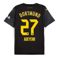 Borussia Dortmund Karim Adeyemi #27 Bortatröja 2024-25 Korta ärmar